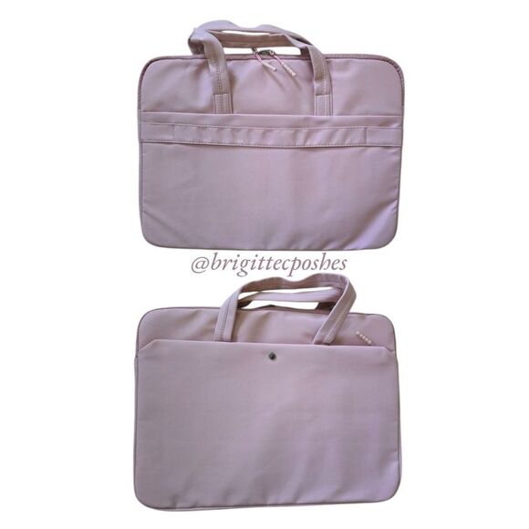 LAPTOP Briefcase Pink Handbag - Picture 10 of 14